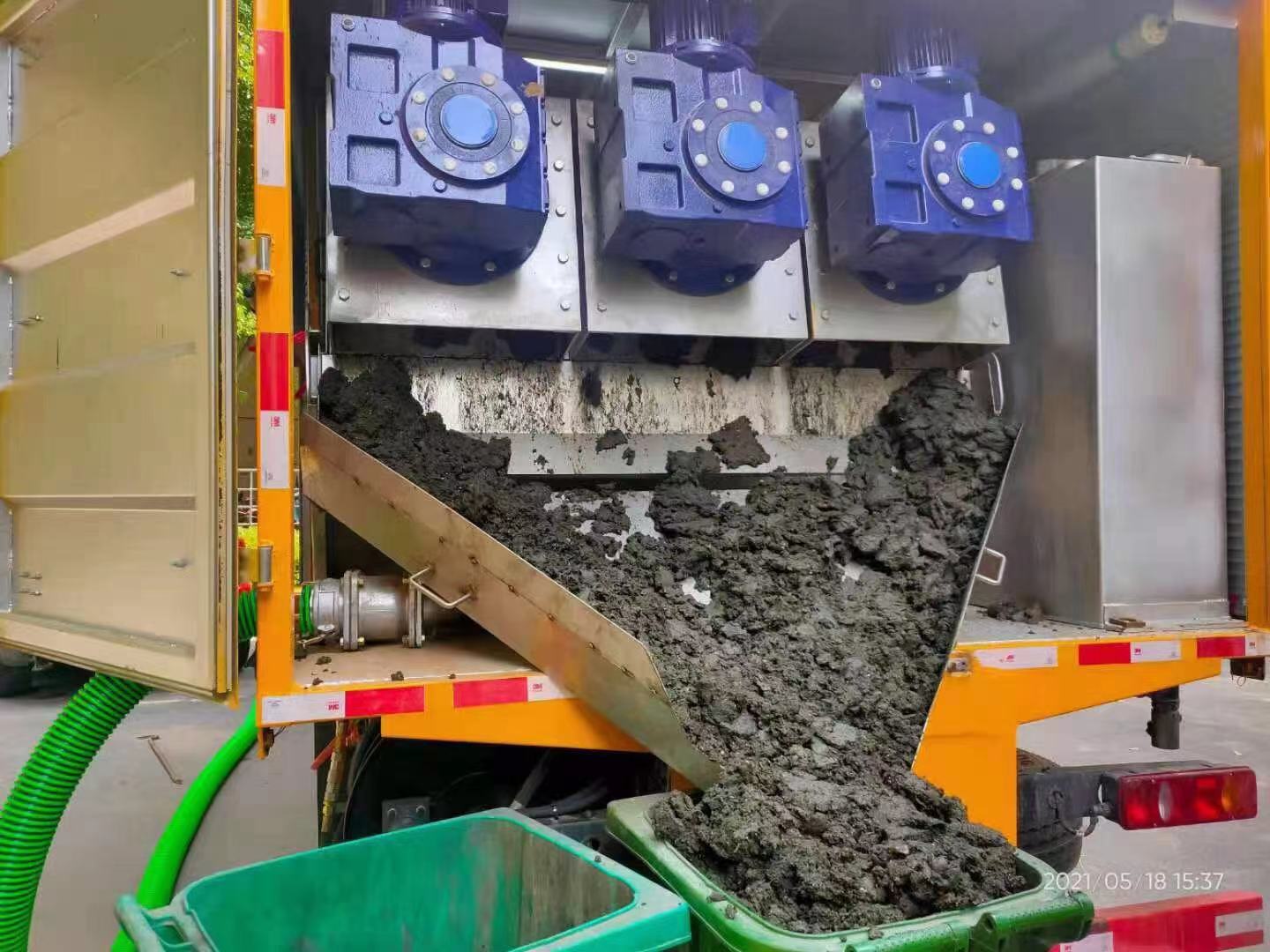 平湖化粪池清掏城市维护站-泥浆净化干湿分离处理